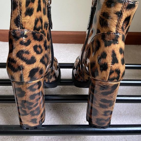 SCHUTZ Nandy Patent Leather Platfor Boots NEW NWOB - Picture 5 of 8